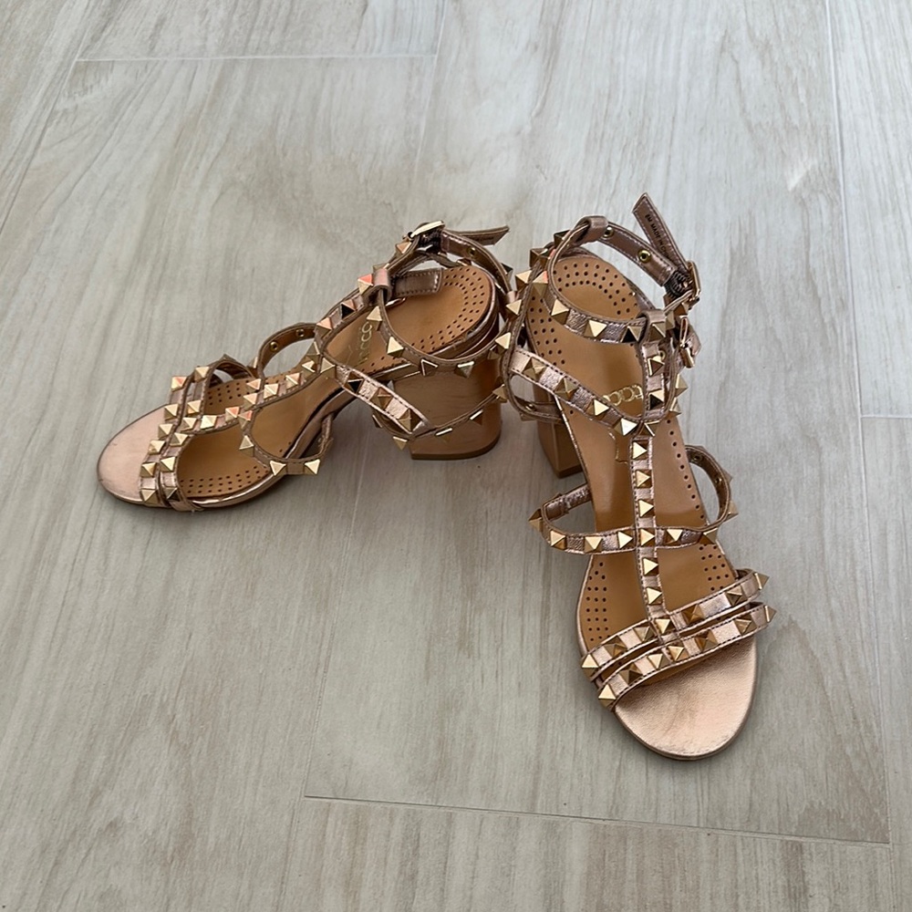 Studded Tan Sandals